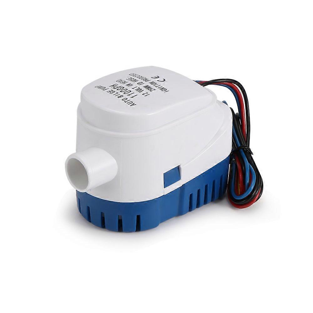 Automatic Bilge Pump, DC 12V 1100GPH with Floating Switch for Boats