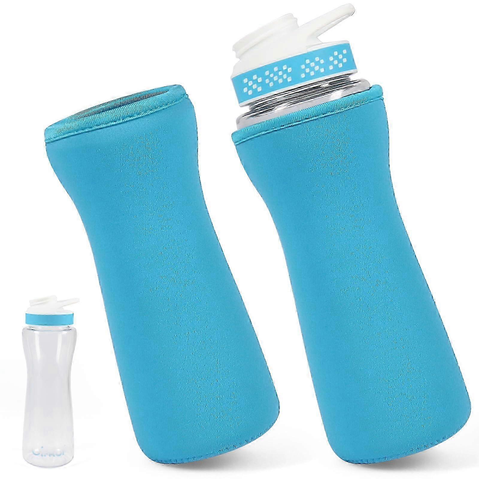 2 Piece Neoprene Insulated Sleeve Designed for Temperature Control of 22 Ounces Beverages