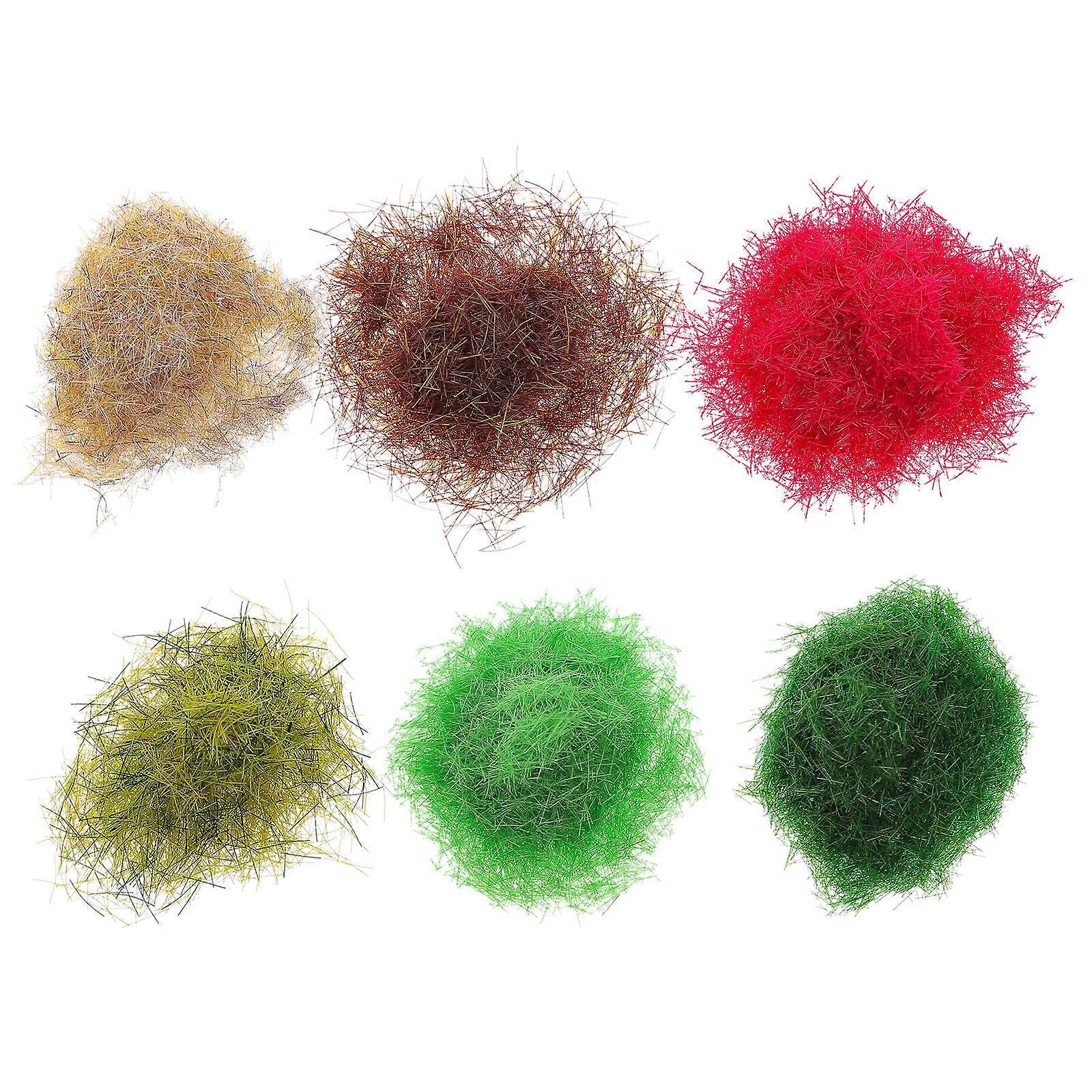 Moss Decoration Realistic Moss Grass Diy Micro Landscape Moss Grass For Indoor Decor Light Green 6Pack