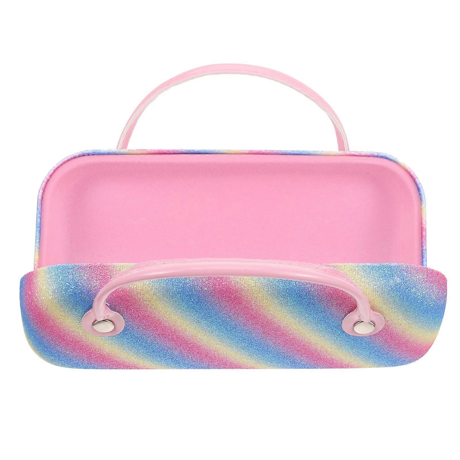 Bear Shape Cloth Eyeglasses Case For Children Travel Multi-Functional 15.5x10.5cm Storage 1Pcs