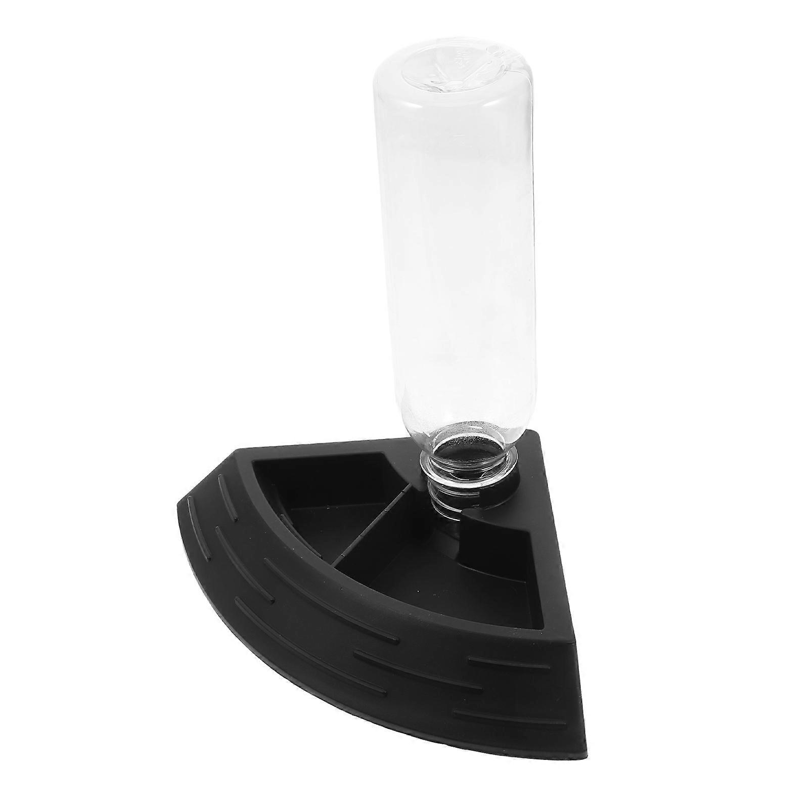 Automatic Reptile Water Feeder in ABS Material, Safe Pet Drinking Fountain with Food Plate, Easy to Clean for Turtle and Tortoise Tanks