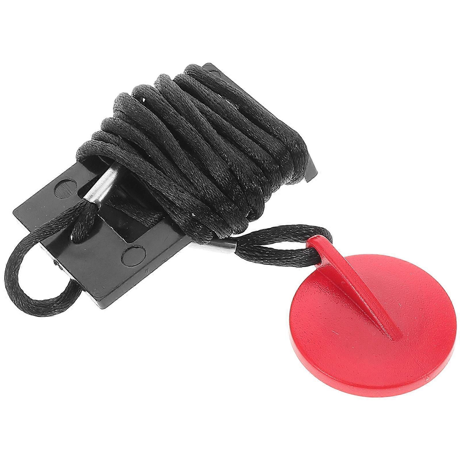 Treadmill Replacement Treadmill Magnetic Key Universal Design Home Gym Use Black 1Pcs