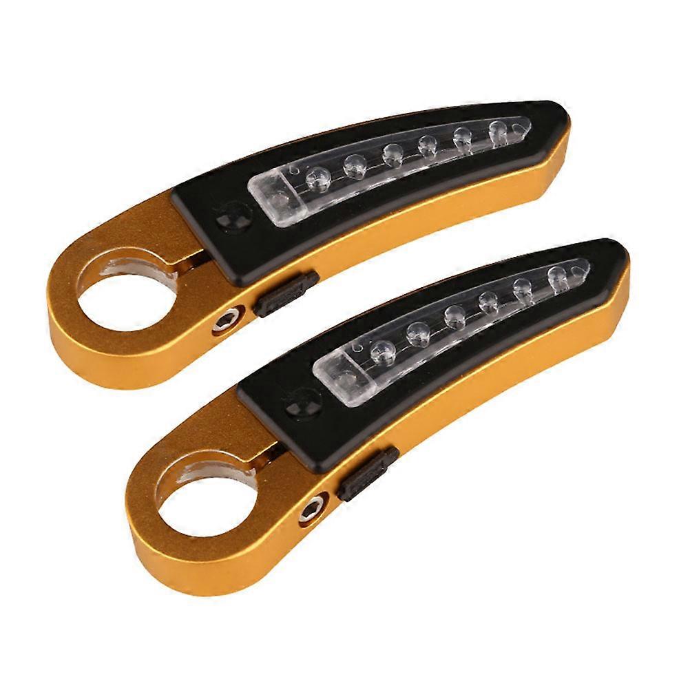 Golden Relax Handlebar Rest for Cycling – Lightweight, Easy Install, Includes Warning Light, Fits Mountain & Road Bikes for Outdoor Riding