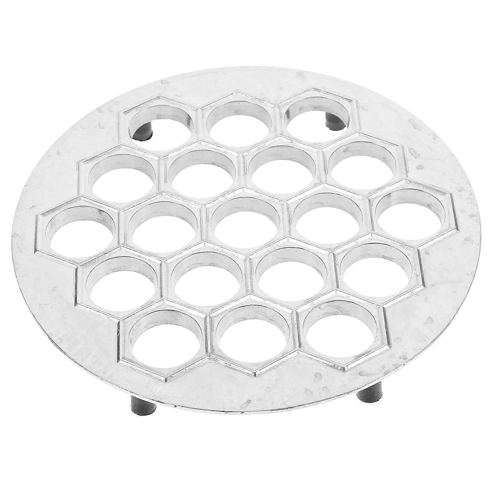 Dumpling Making Tool For Gatherings Easy Cleaning Kitchen Tool Round Shape Aluminum Alloy 1Pcs