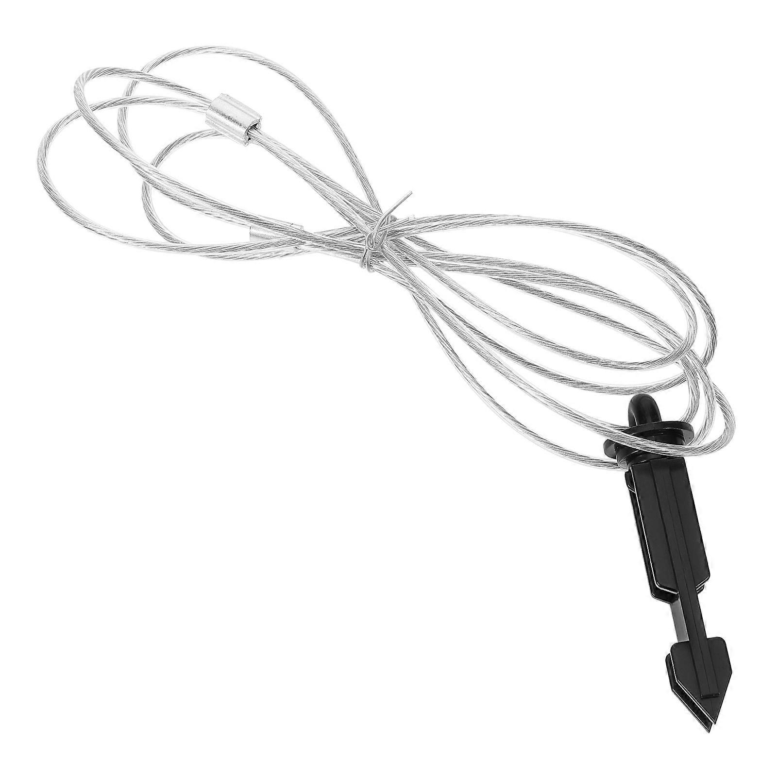Trailer Breakaway Switch Cable for RV Towing Trailers – Electric Brake Replacement with Coiled Design and Lightweight Safety Control for Reliable