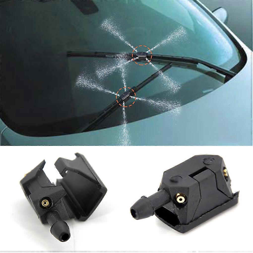 2 Pieces Windshield Nozzles Car Windshield Washers Repair Kit Parts Replacement