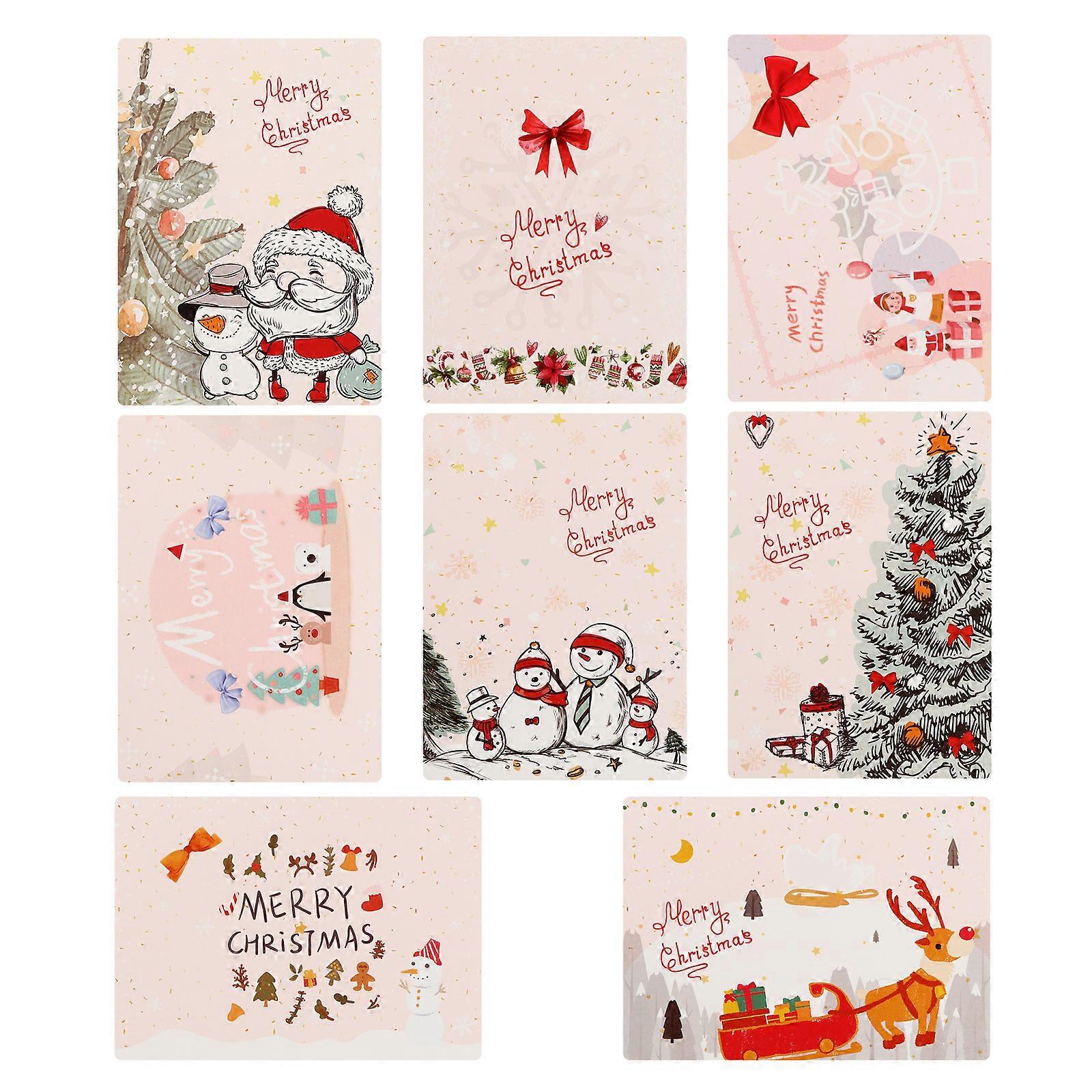 Lustige Weihnachtskarten, Einladungskarten, Festtagszeit, 1 Set