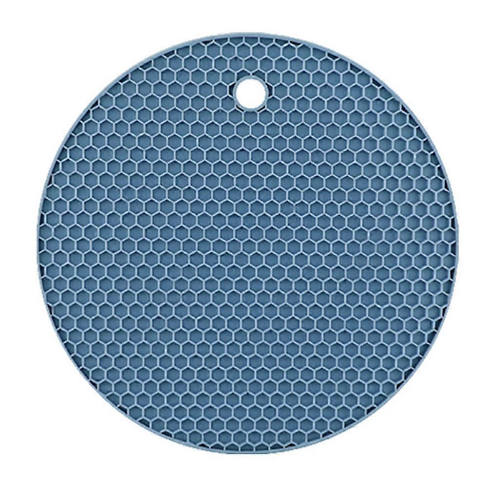 Non-Slip Pot Mat Thickened Table Mat Dining Kitchen Use Assorted Color 18X18X0.6cm Heat Insulation 1Pack