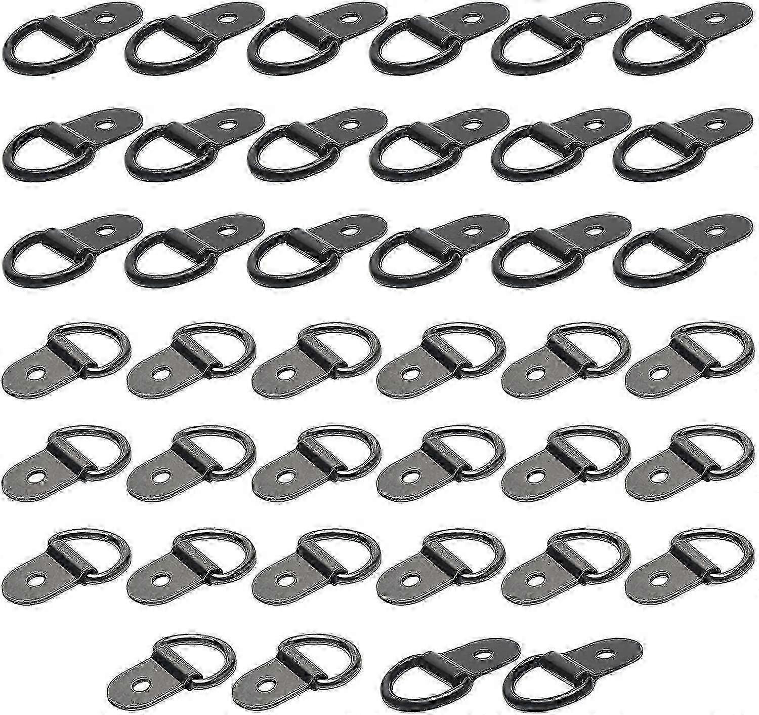 D Ring Tie Downs, 40pcs D-rings Anchor Lashing Ring Safety Tie Down Loop Lashing SZRH A-M