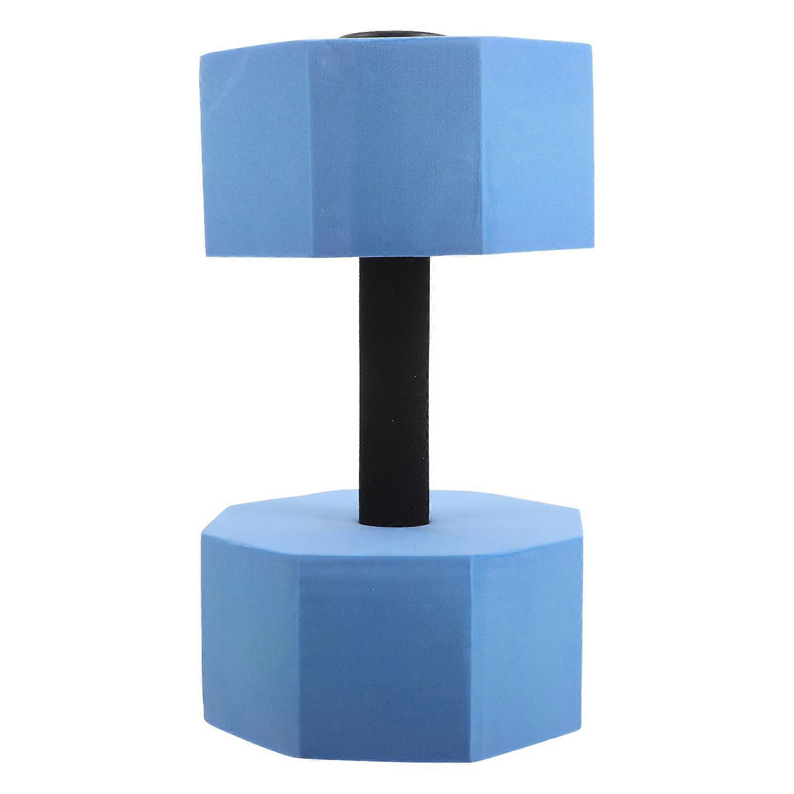 Aquatic Dumbbells Water Dumbbell Training Equipment For Aerobics Pool Weights Octagonal Shape EVA Material 1Set