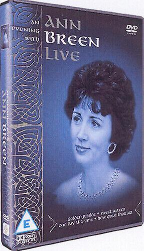 Ann Breen An Evening With Ann Breen DVD (2004) Ann Breen cert E - Region 1