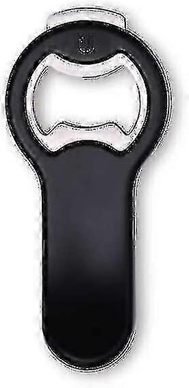 2 In 1 Bottle Opener With Magnetic Cap Catcher - Pop Can Opener Stick To Refrigerator For Easy Storage To Avoid Loss - Easy Picking-up -1 Pack Beer O