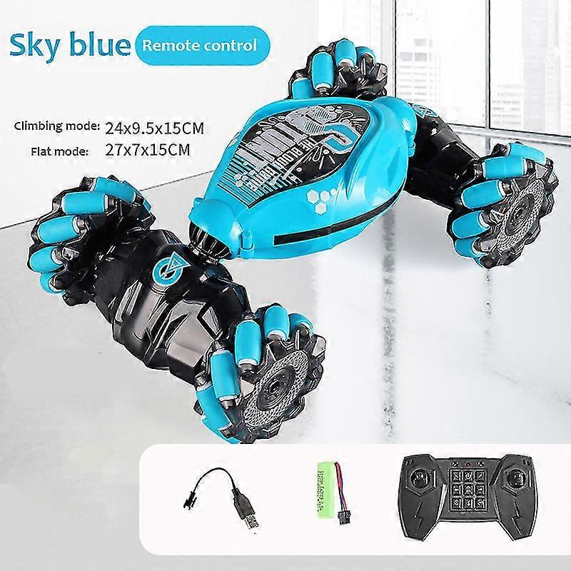 1:16 Rc Car With Led Light Gesture Induction Deformation Twist 360 Rotating Climbing Car Remote Control Car Boy Toys Gift 2025