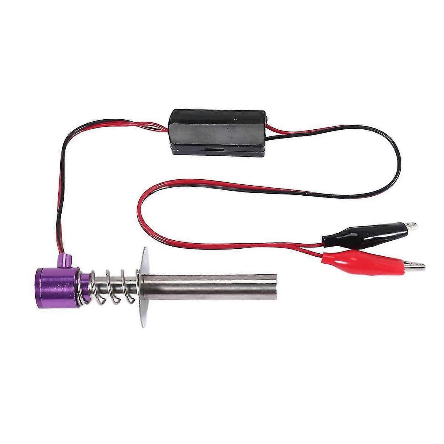 Glow Plug Starter Igniter Upgraded 6V -24V Electronic for HSP Nitro RC Car