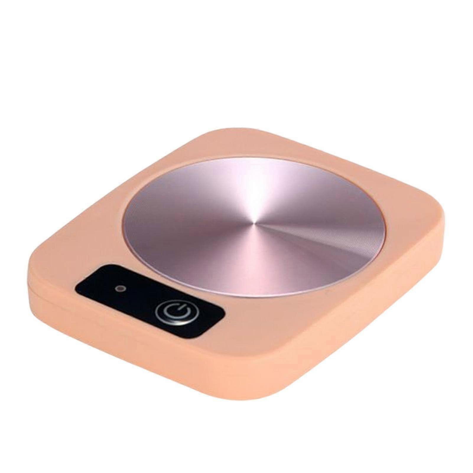 Coffee mug warmer usb charging ceramic metal multi function pink