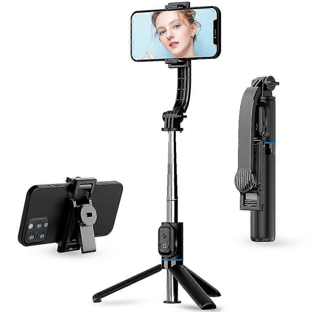Extendable & Portable Selfie Stick Tripod With Wireless Remote, Compatible With Certain Smartphones