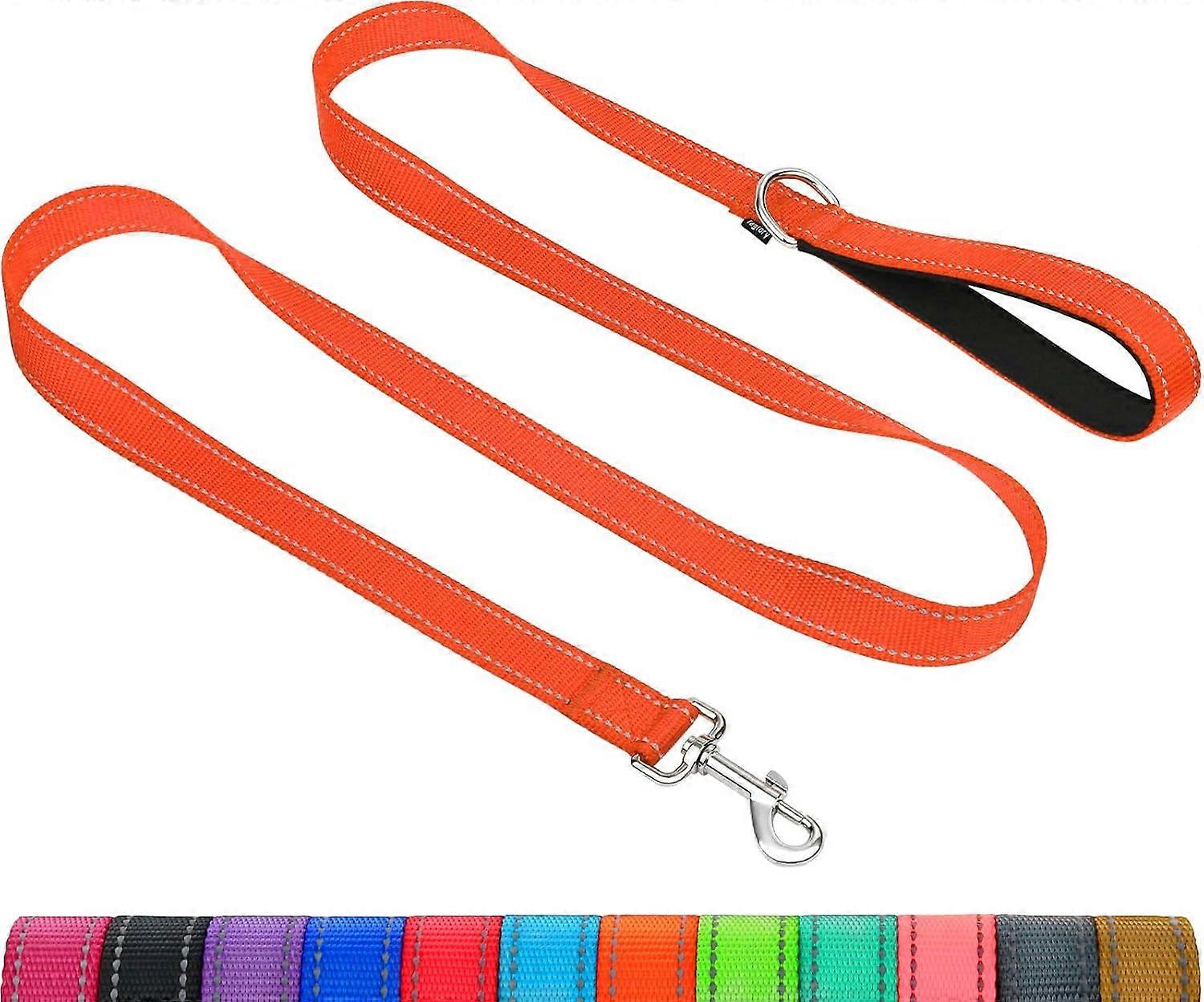 Dog Leash, 2cm wide x 180cm long | Orange