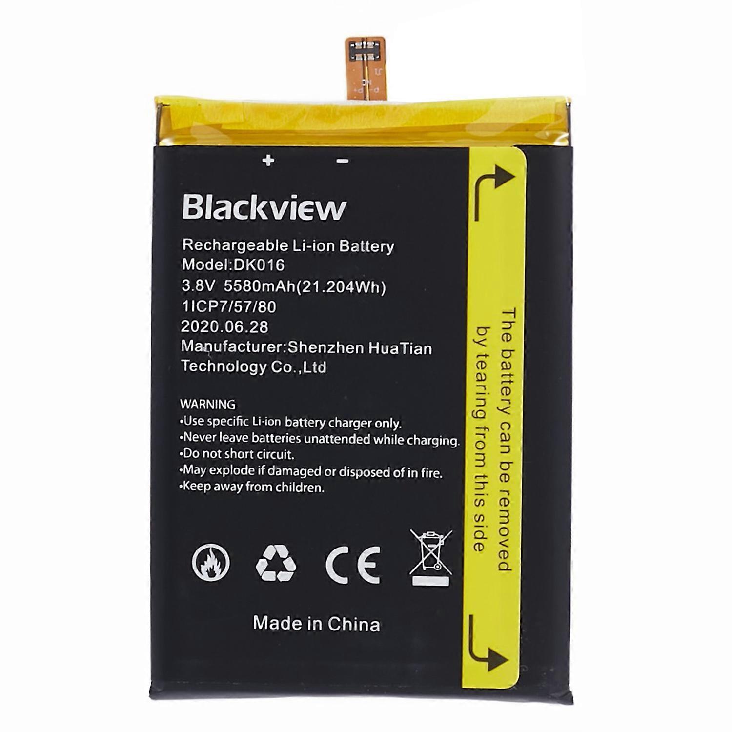 Pour Blackview BV6900 3.80V 5580mAh Batterie Li Polymère rechargeable Pièce d’assemblage (Encode : DK016)