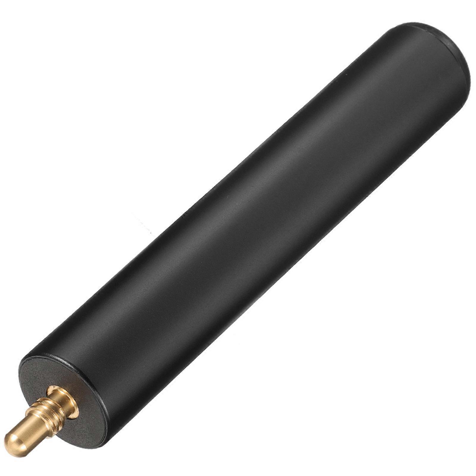 Black Billiard Cue Extension Handle Made of Aluminum Alloy for 5 Inch