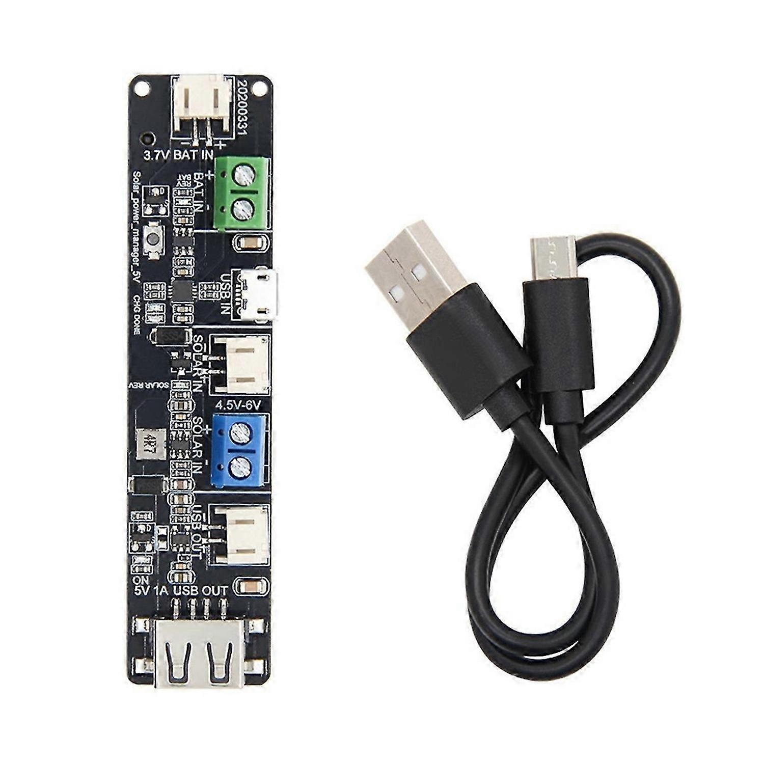 T-BAT Battery Holder CN3065 Power Chip Solar Charging Can Used with 18650 Battery Development Board