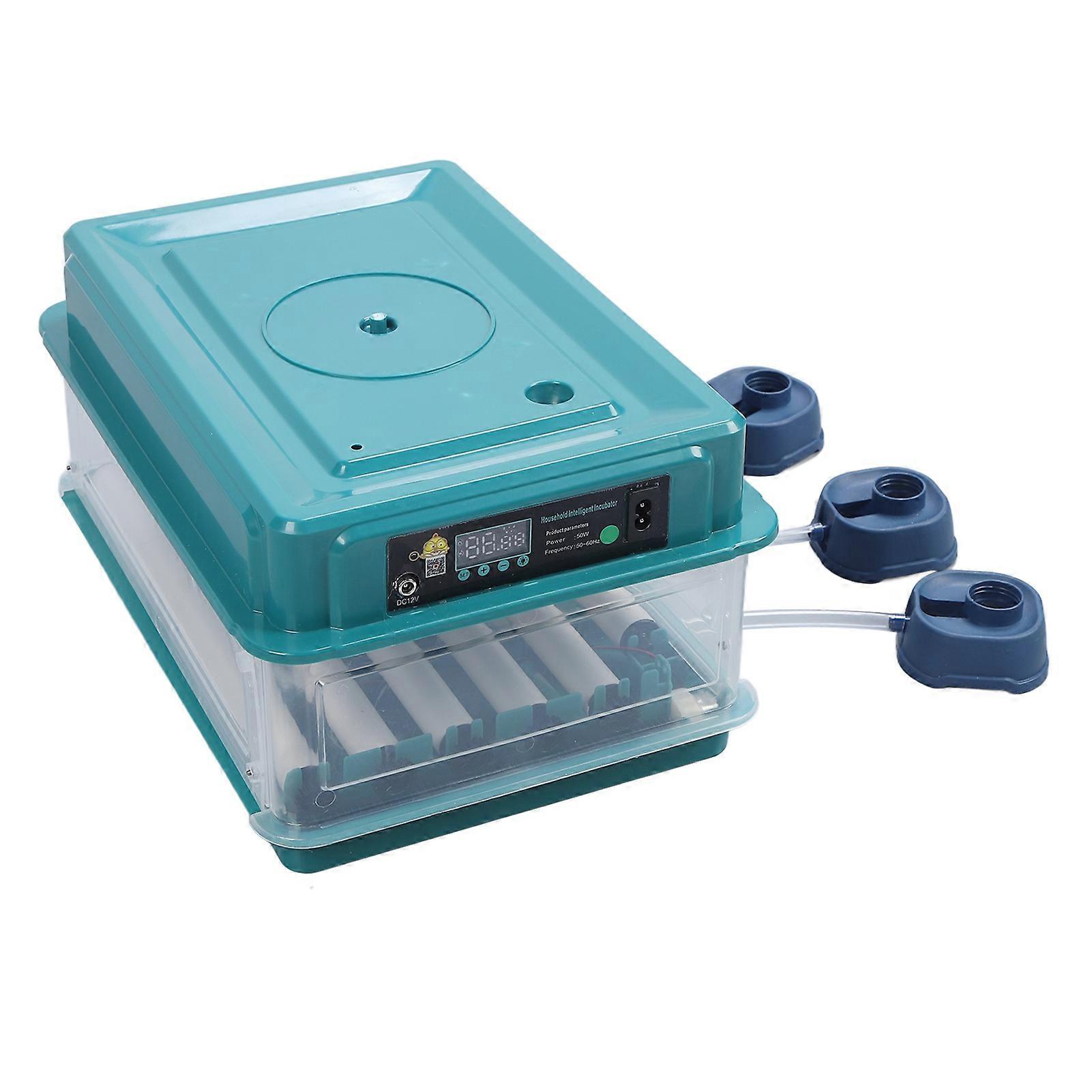 Egg Incubator Controller 24 Eggs LED Light Auto Flip 22cm Green