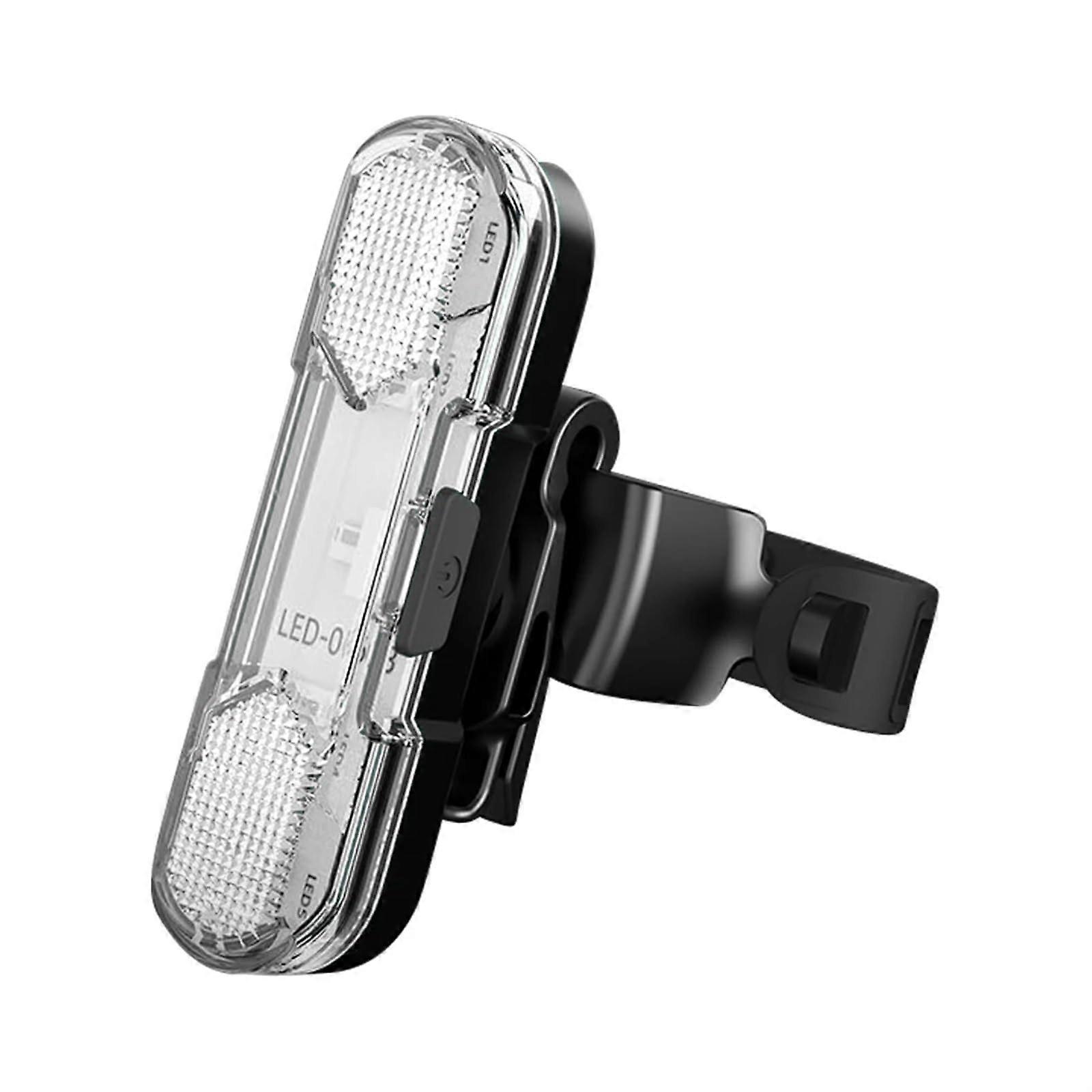 Waterproof LED Bike Light, USB Rechargeable Saddle Post Safety Warning Light, Portable Rear Tail Light for Night Outdoor Riding