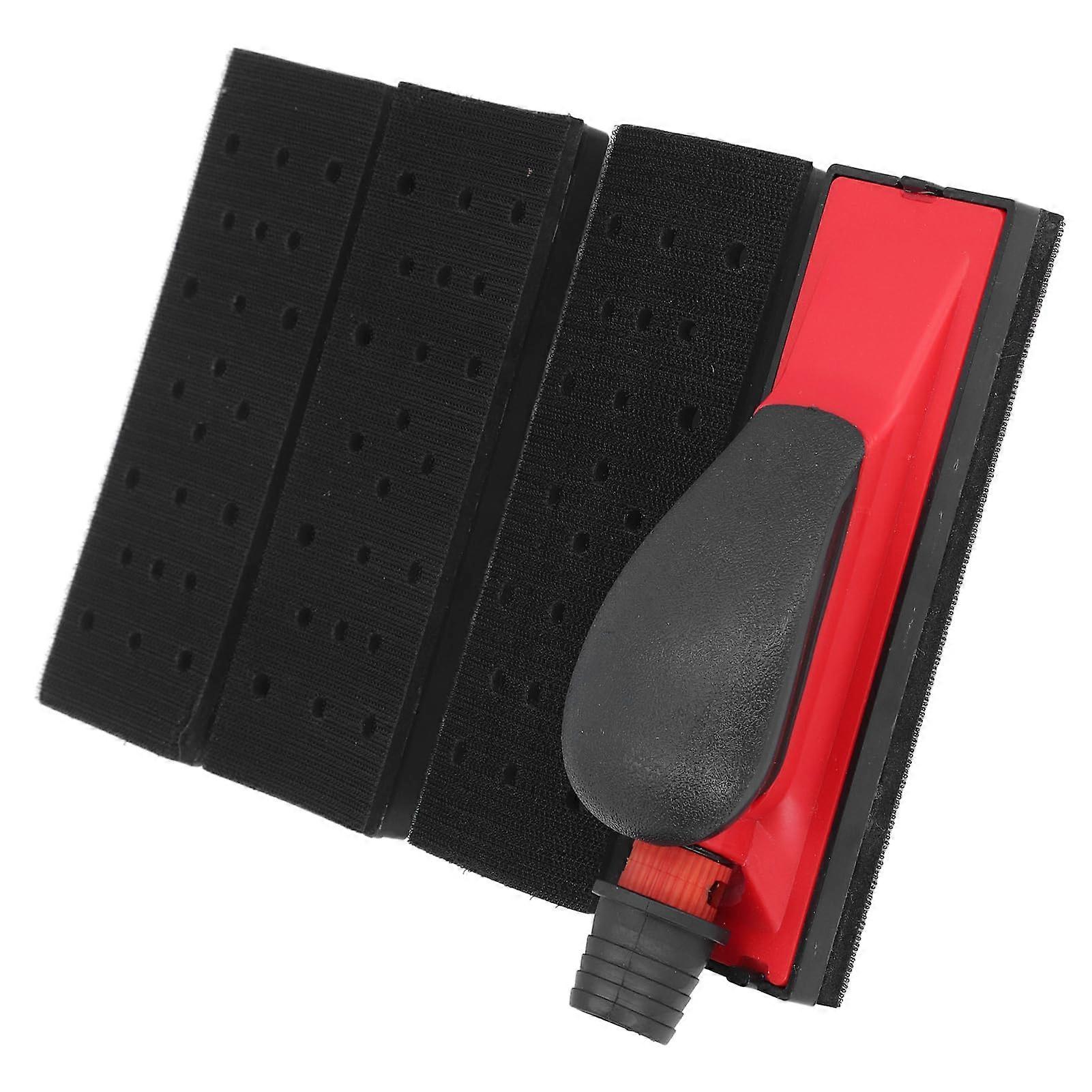 Sanding Block Hand Sander Set with Adjustable Air Intake, Dust Extraction for Woodworking, Auto Body, and Wall Polishing