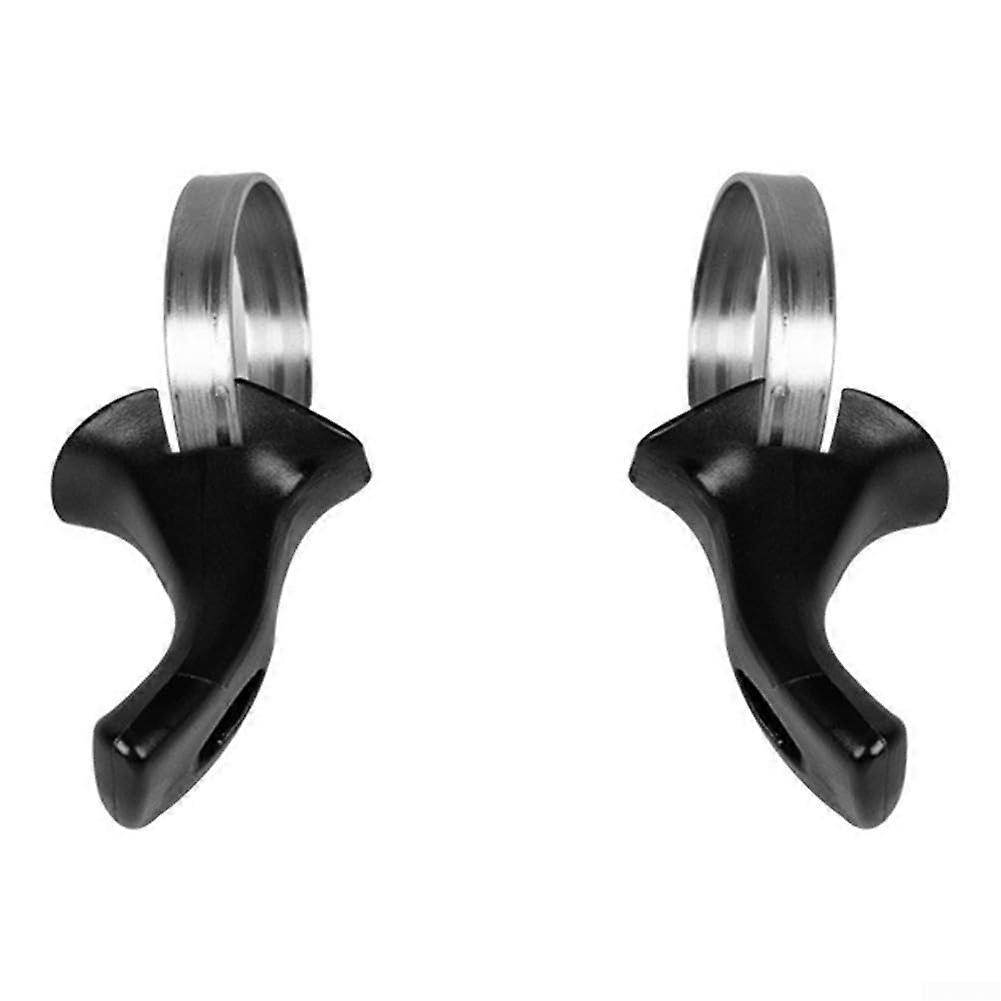 The grip attachment for road bike handlebars increases stability during descents.