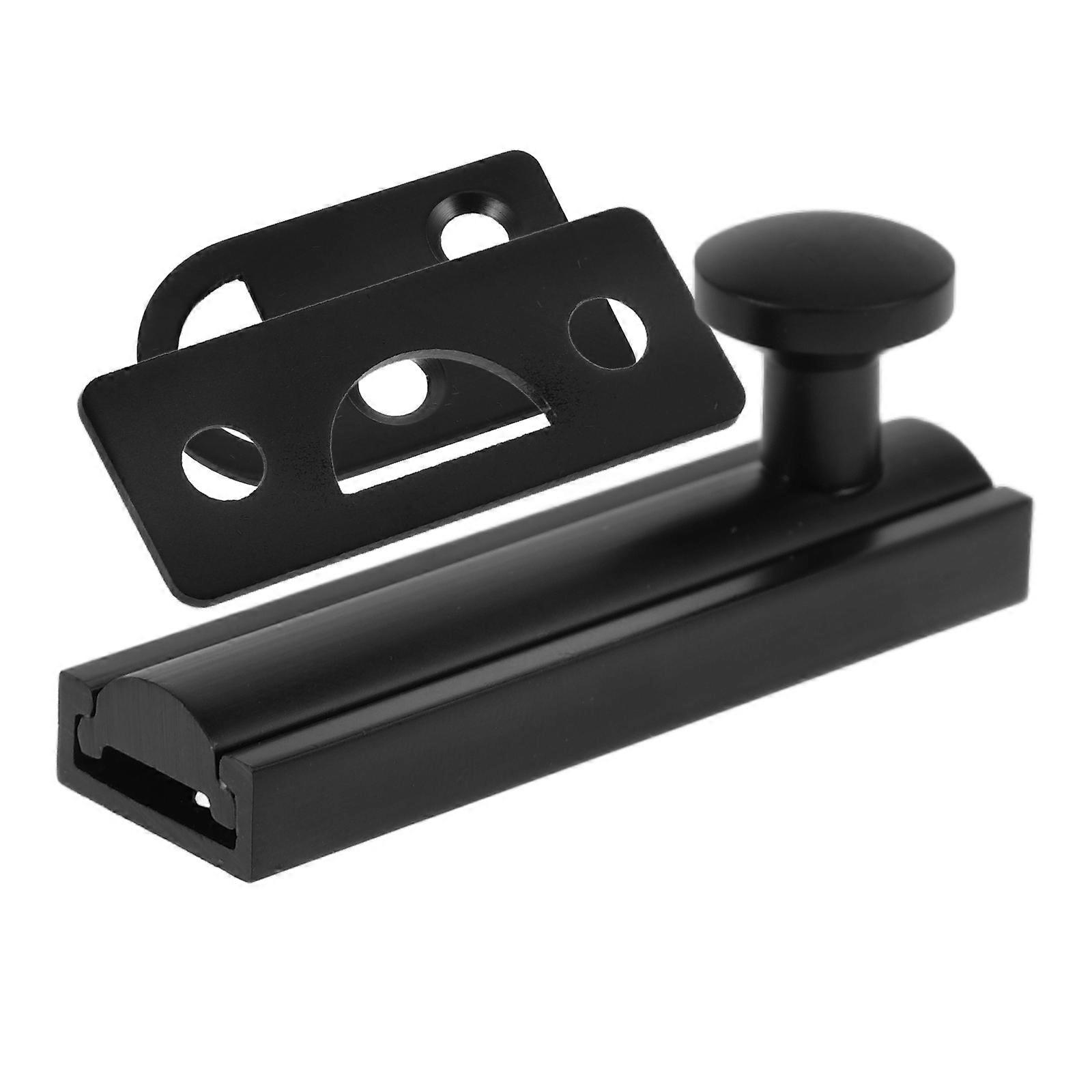 Security Door Latch Copper with No-Drill Installation for Home Use