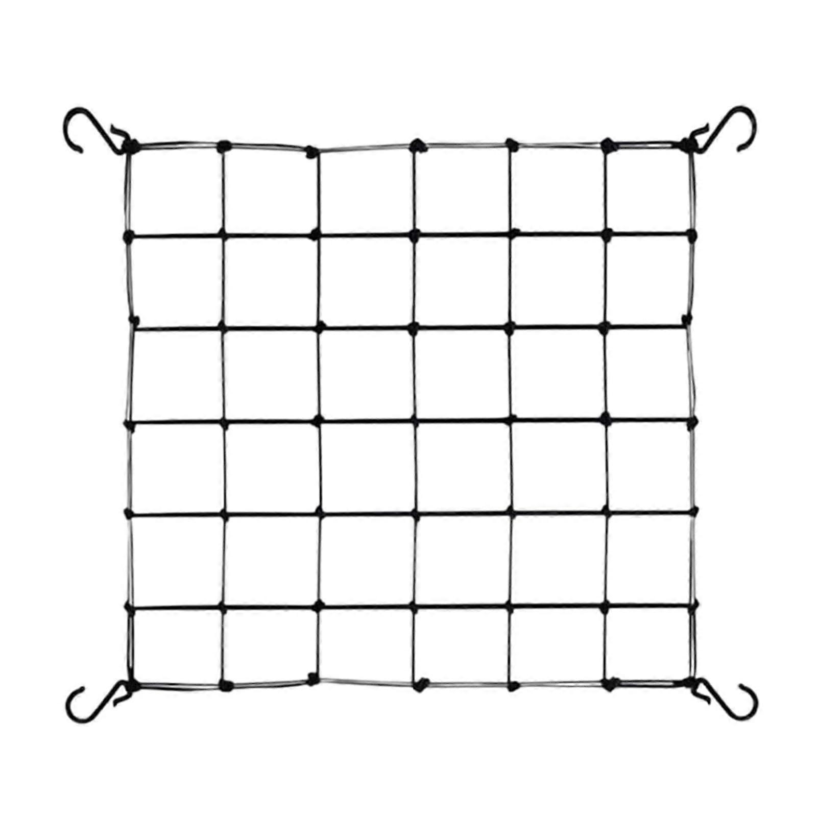 Plant Net for Grow Tent, Durable Plant Netting with Hooks for Indoor and Outdoor Climbing Plants, 2x2m Size