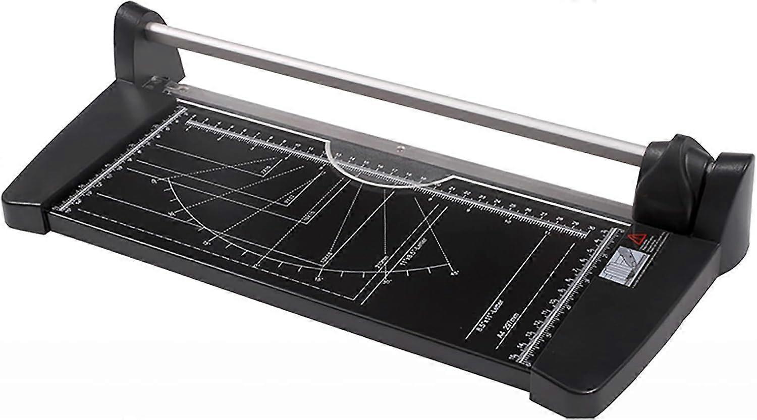 Stackable paper cutter, rotary cutter, A2, portable, sharp cuts, clear and precise markings, 10sheet capacity, for printers, photo libraries