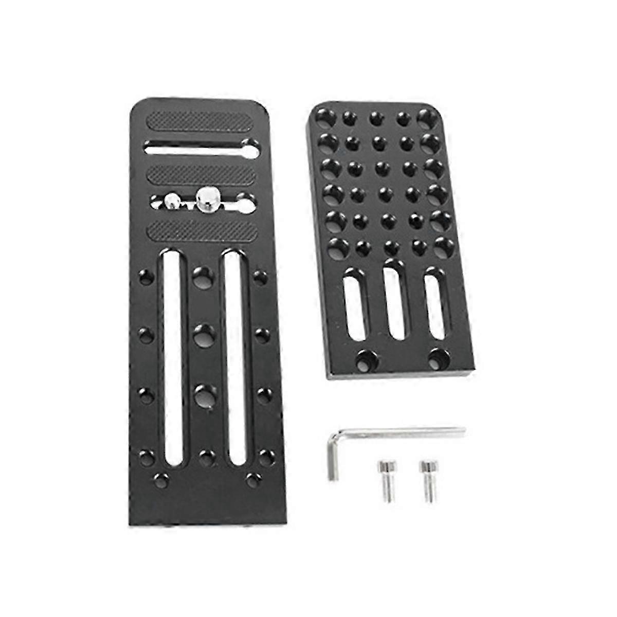 Universal L-Shape Vertical Quick Release Plate for SLR Tripod Hydraulic Head