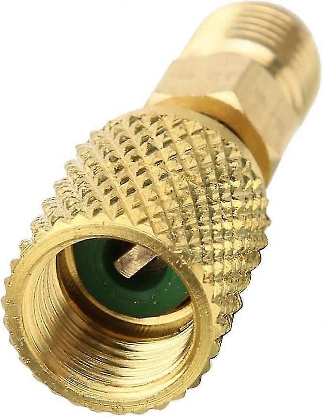 R410a מתאם קירור 5/16" Sae נקבה ל 1/4" Sae זכר