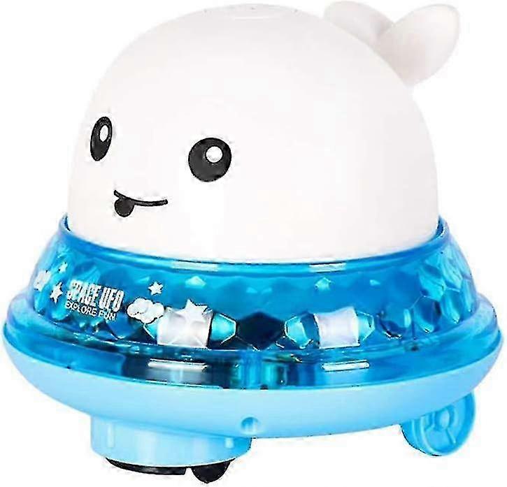 baby shower toys, 2-in-1 sensor and space flying saucer car toys, musical fountain toys