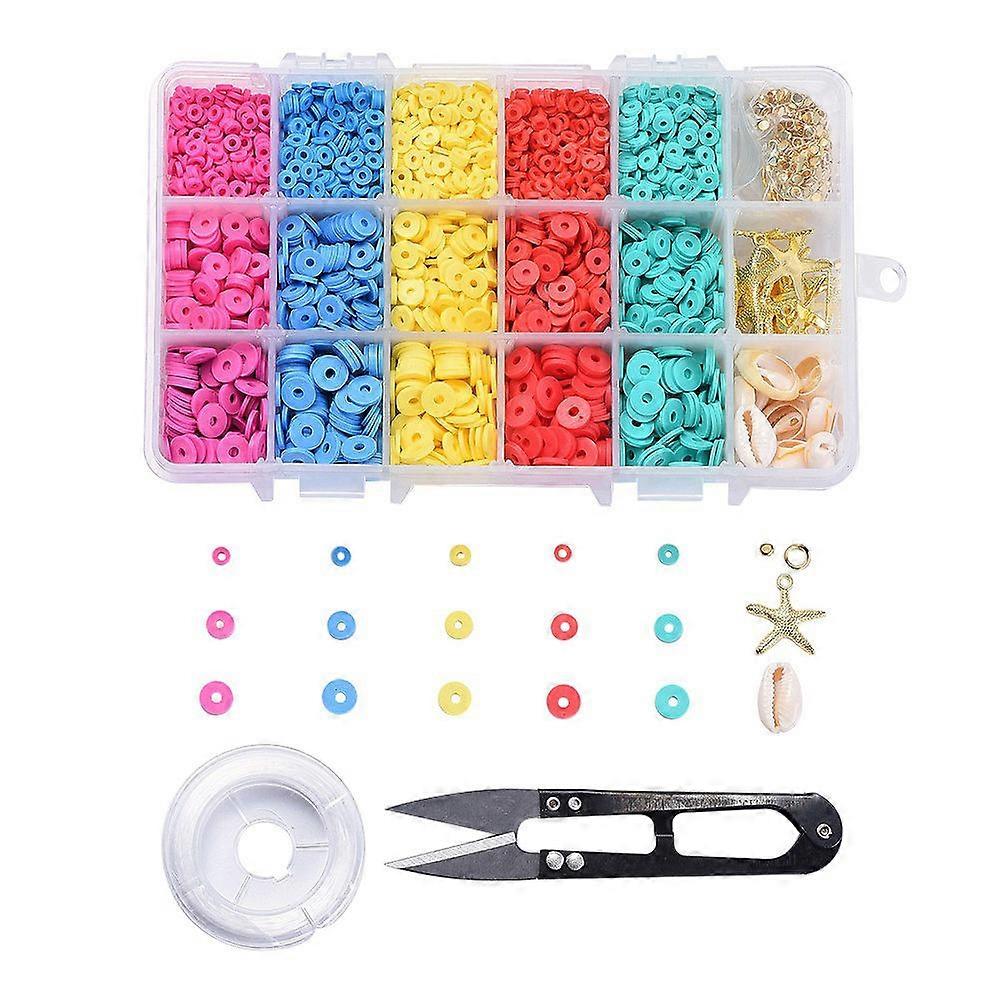 Beads Craft Flat Round Bead present for DIY Lovers Shell Style 0.8X0.8CM