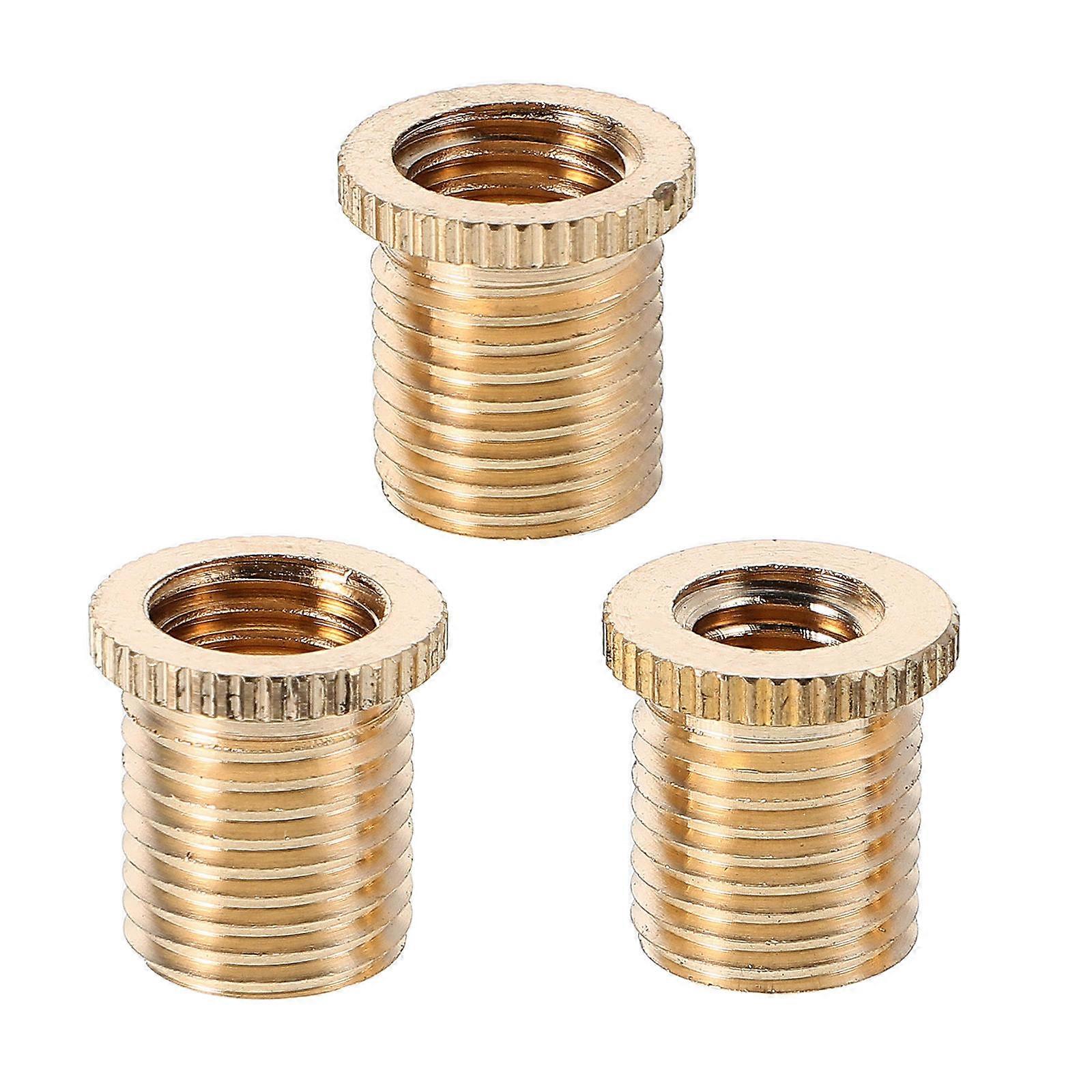 3pcs Durable Car Shift Knob Adapter Threaded Gear Stick Connectors for Enhanced Shifting Performance Easy Installation Compatible with Manual