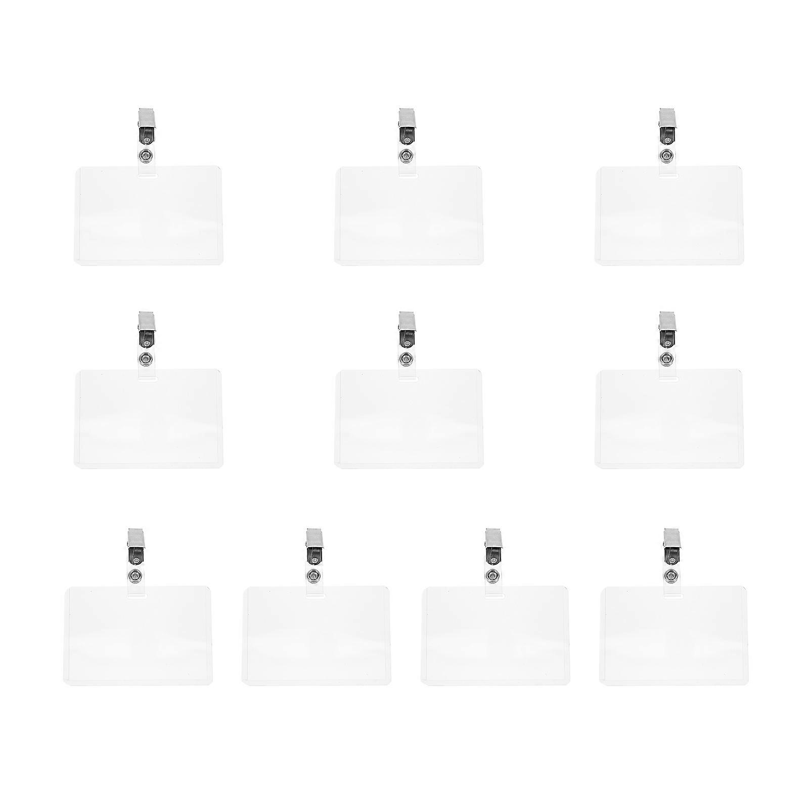Badge Id Holder For Office Work Teachers 10 Sets
