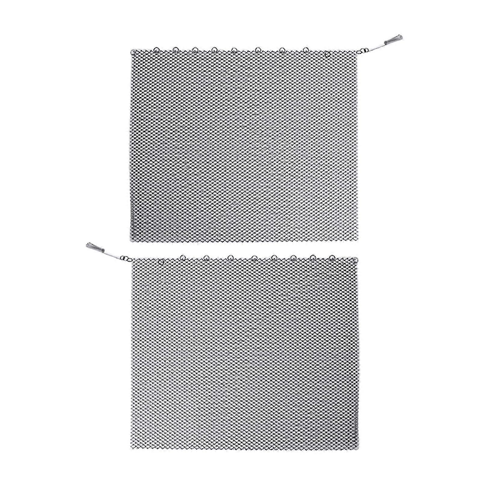 Moisture-resistant Spark Proof Fireplace Screen Set for Full Coverage Hearth Curtain Suitable for Living Room Use