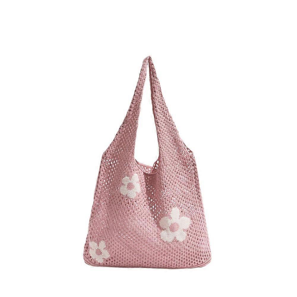 Reusable Mesh Shopping Bag Woven String Handbag Fruit Vegetables Storage Reticule Net Woven Bag Sho
