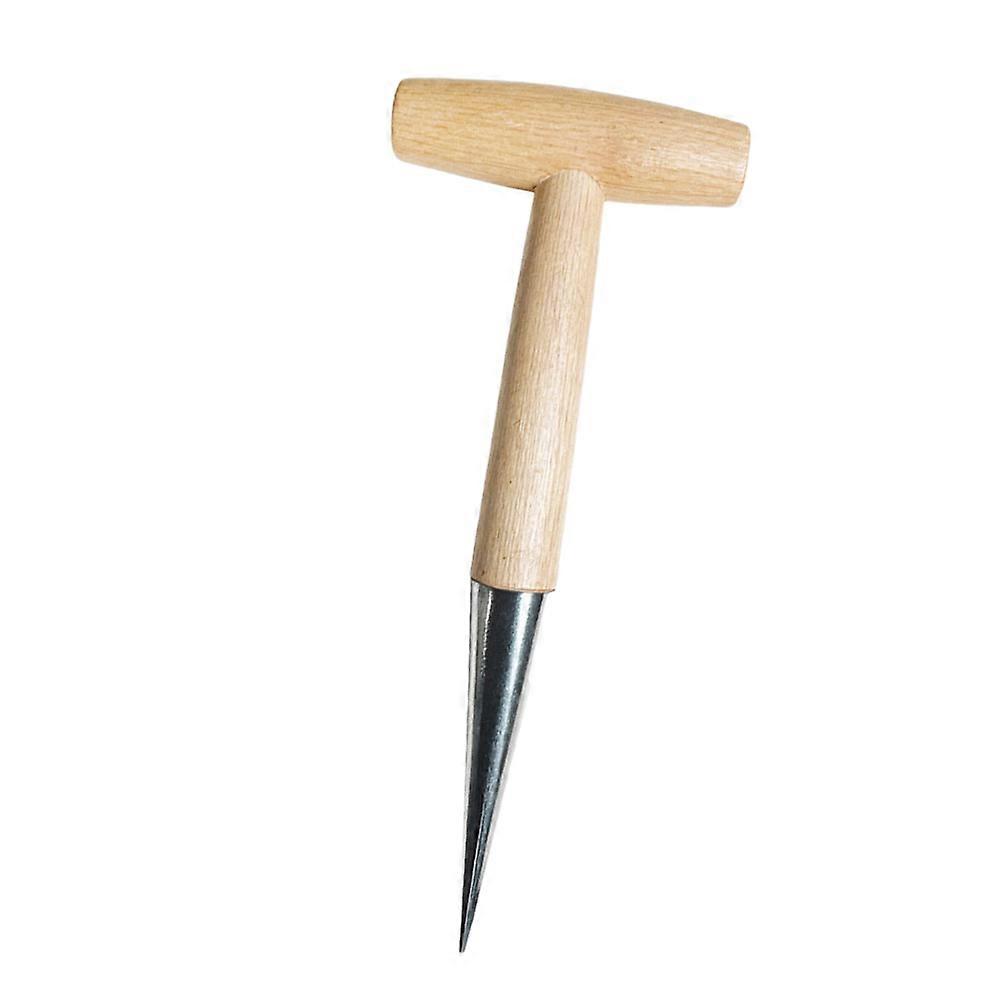 Garden Seed Spacer Tool Dibber T-Handle Soil Loosening For Gardeners Easy To Use 1Set