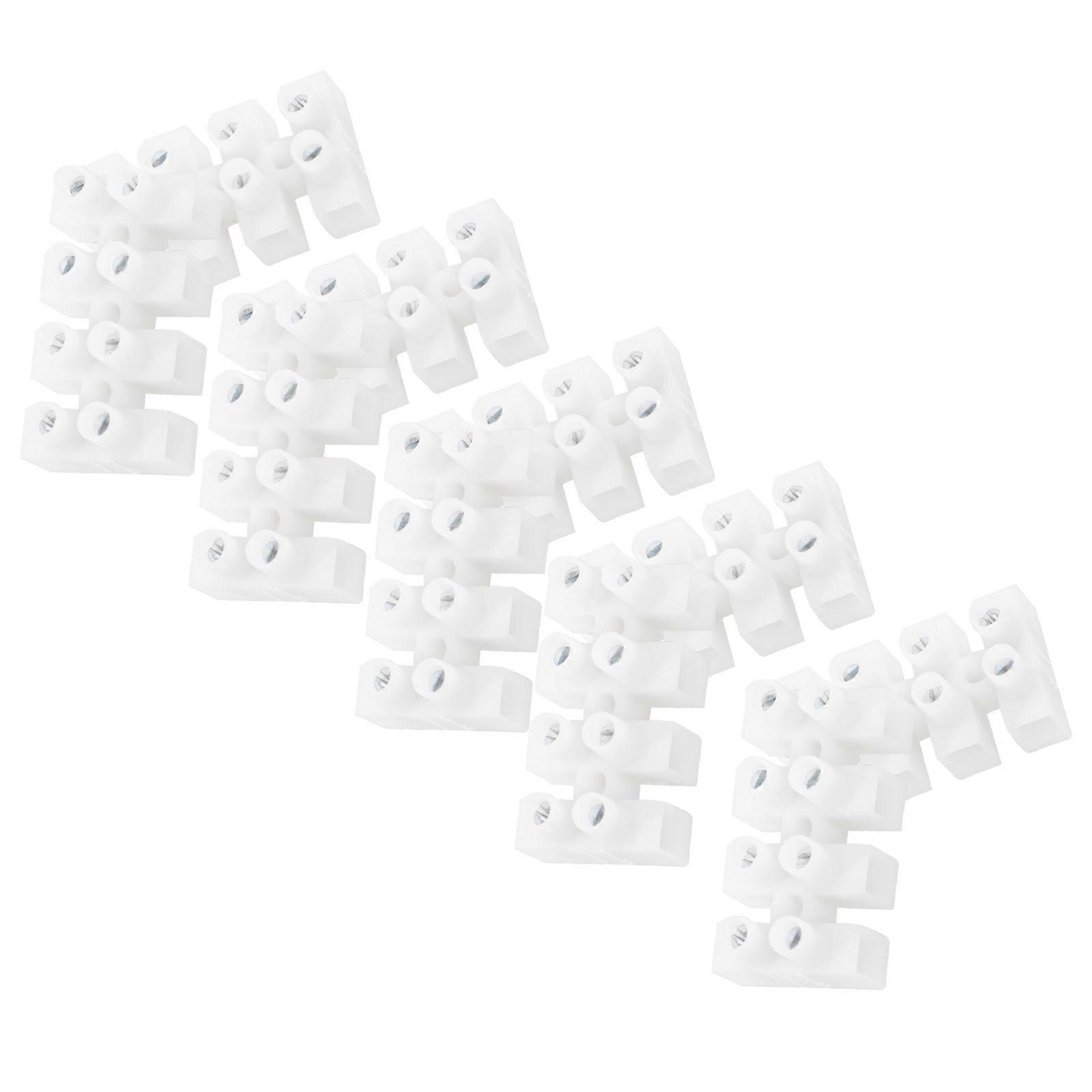 Cable Quick Connector Quick Connect Terminal Strip Wire Joints Manganese Steel Wide Range Of Uses 10Pcs