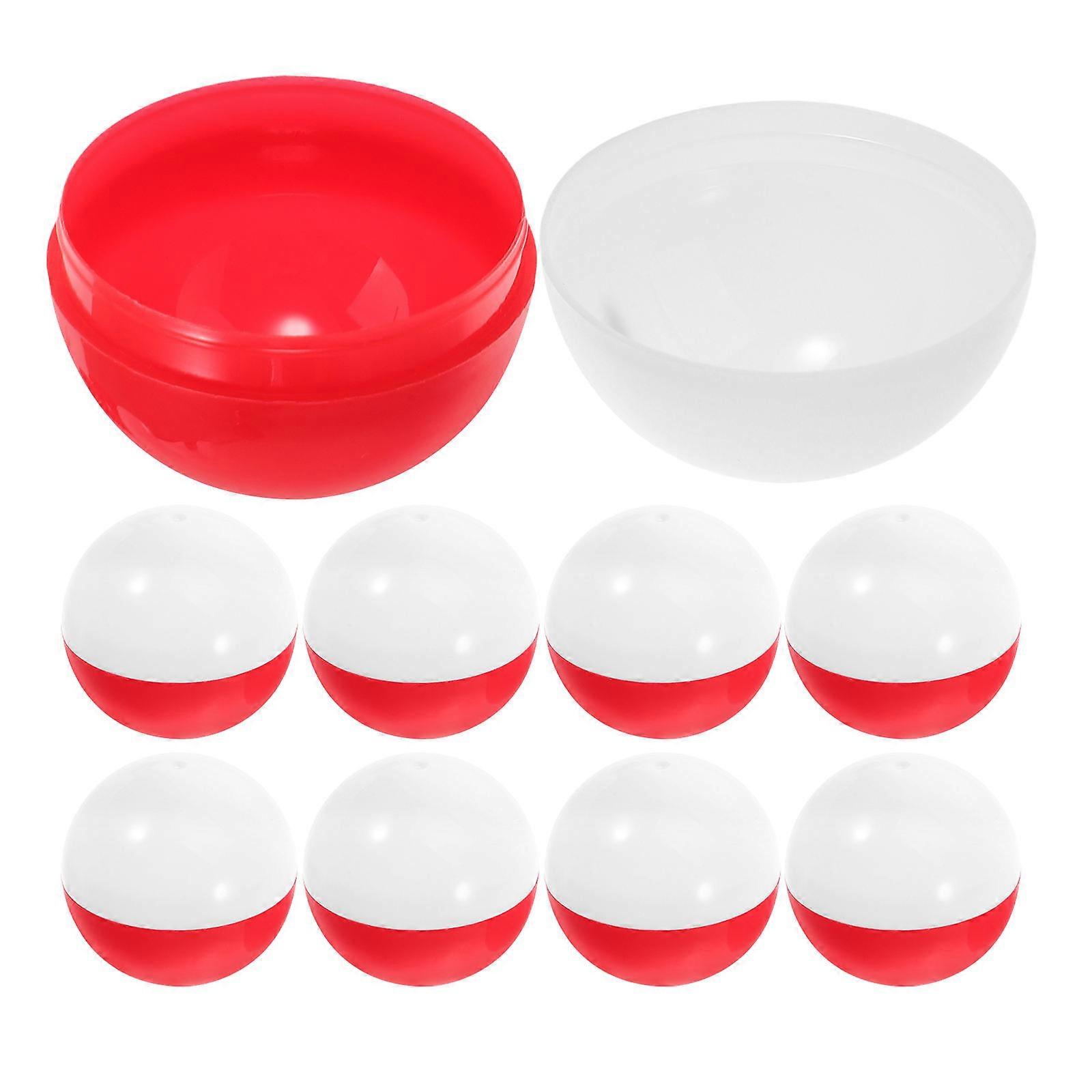 50pcs Refillable Twisting Balls Multi Purpose Candy Containers, Decorative Gift Packing Balls for Easter Parties, Wedding Favors & Gift Storage