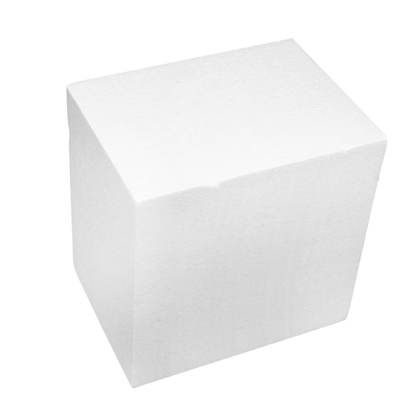 Flower Foam Blocks Accessories Carving Foam Block Foam Brick For Crafts White