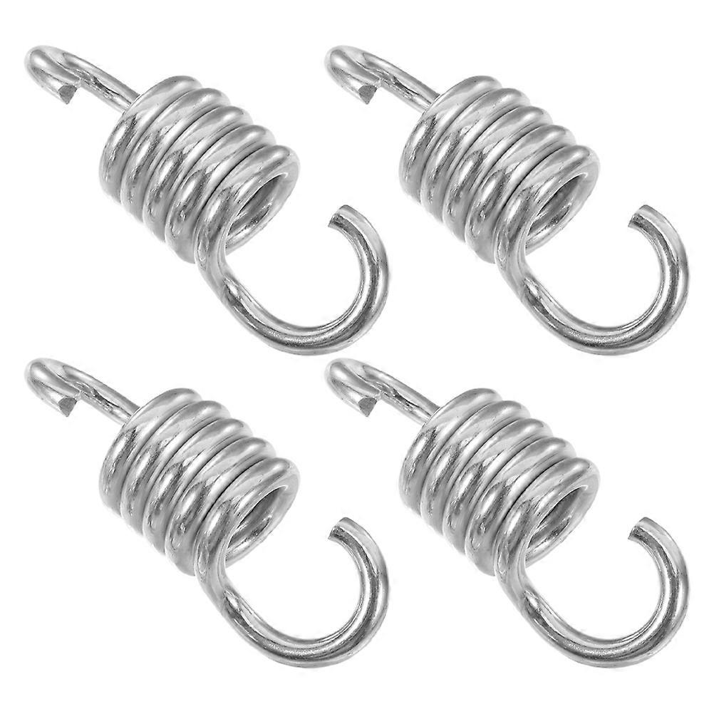 Heavy Duty Hammock Chair Springs with Extension Hooks – Impact Absorbing Design for Punching Bags, Outdoor Patios, and Home Gym Use – Durable