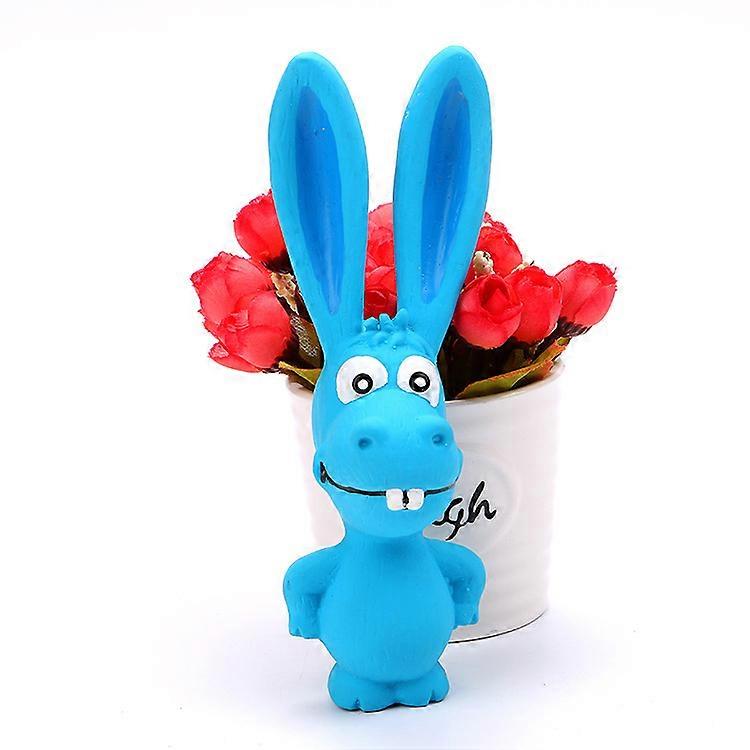 Naughty rabbit dog latex chew toy Pets Dog Toys Sound Toy Puppy Bite Resistant Chew Toy Interactive Squeaky Dog Toy Puppy Dog Accessories