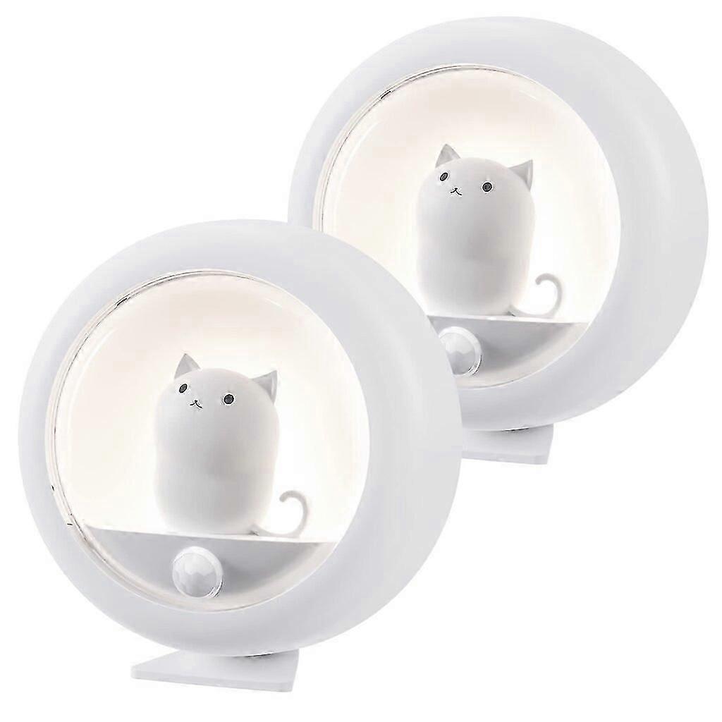 Rechargeable Sensor LED Night Light Set, 2 Pieces. Automatic