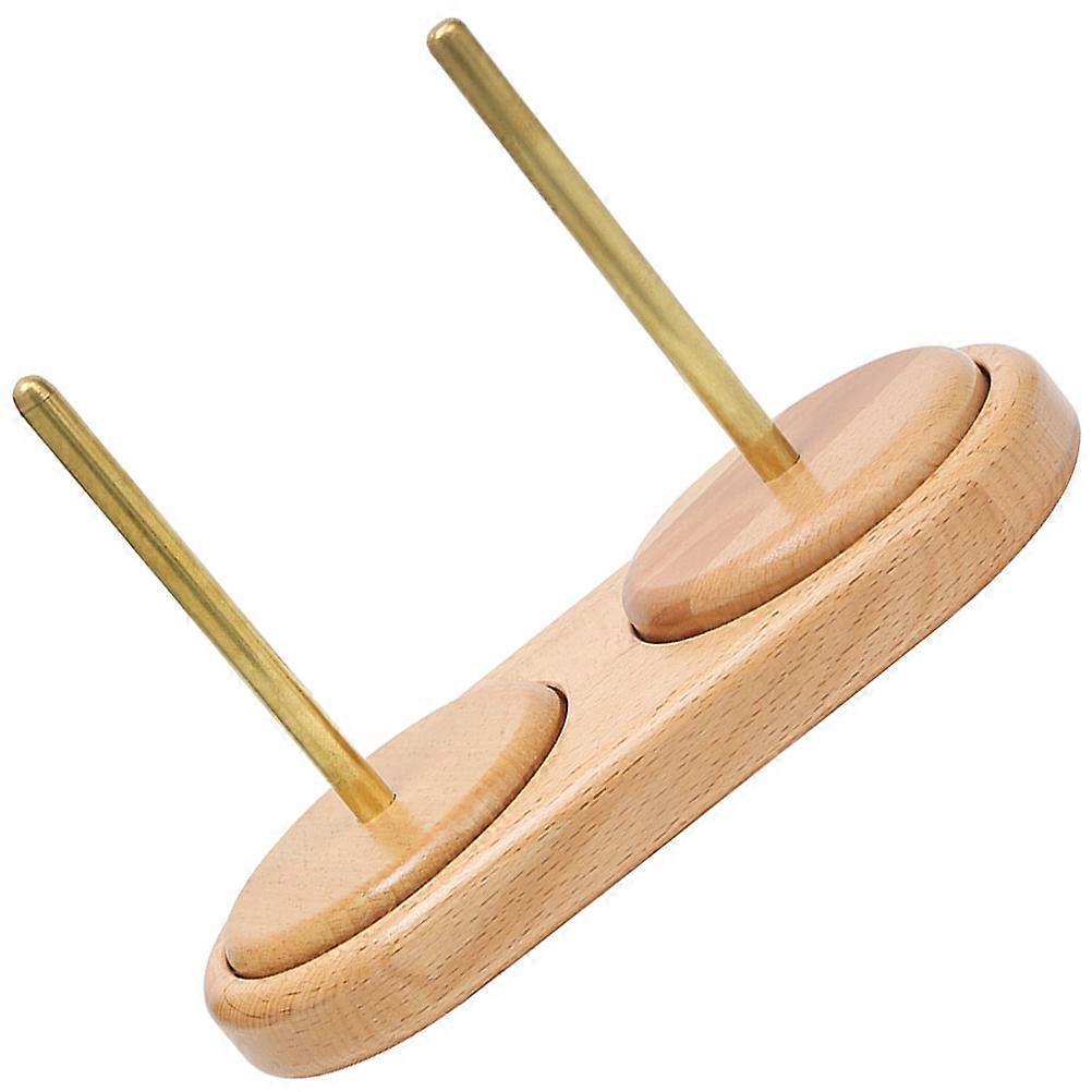 Embroidery Thread Stand Spool Rack For Craft Projects Khaki 24.00X16.60X10.00cm Yarn Organization 1Pcs