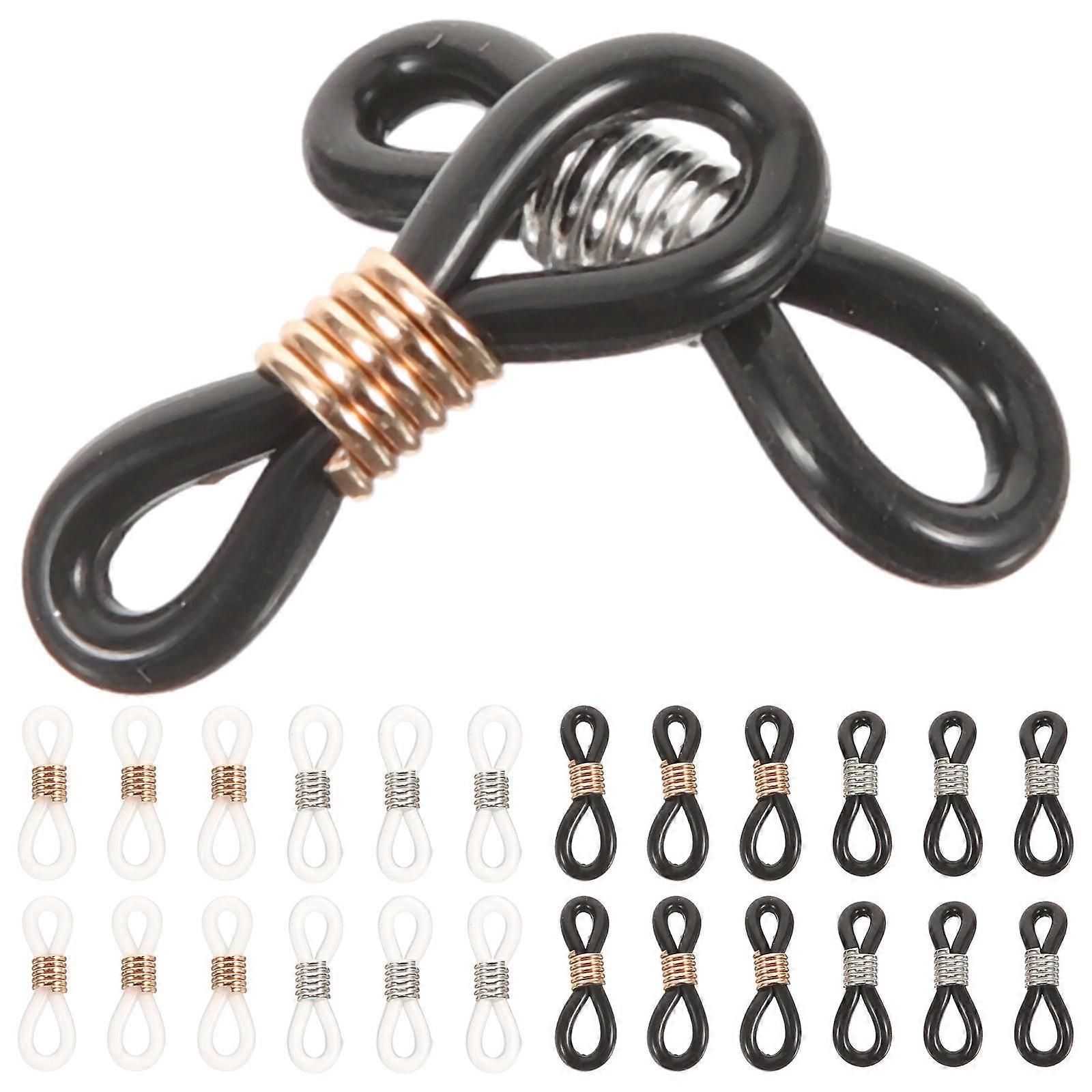 Adjustable Silicone Eyeglass Holder Chain with Slip Rings – Durable, Easy to Install Eyewear Accessory for Customizing Glasses