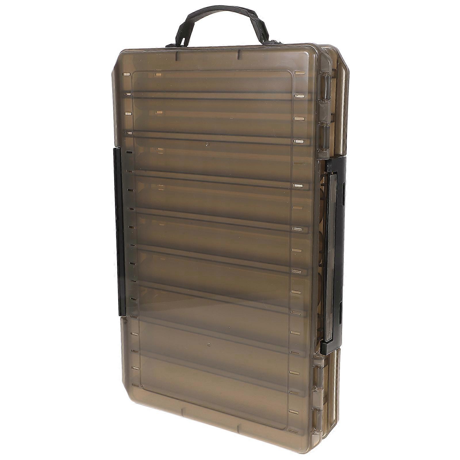 Portable Fishing Lure Holder with Multiple Grids – Durable Outdoor Storage Organizer for Baits and Accessories