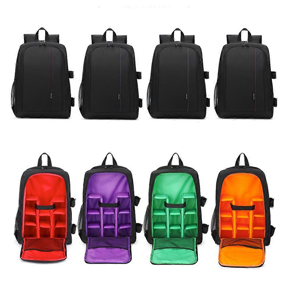 防水カメラバックパック野外活動のための多機能パープル長方形45.00X29.00X18.00CM 1パック